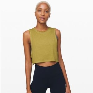Lululemon Muscle Love Crop Tank Fade